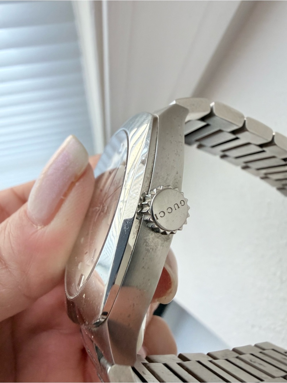 Gucci | Men’s Unisex | GG2570 YA142308 Stainless Steel Silver Watch | Full Set - Picture 3 of 13